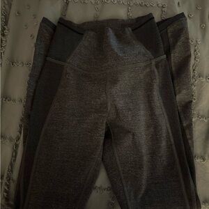 Lululemon Athletica Gray High-Waisted Leggings
